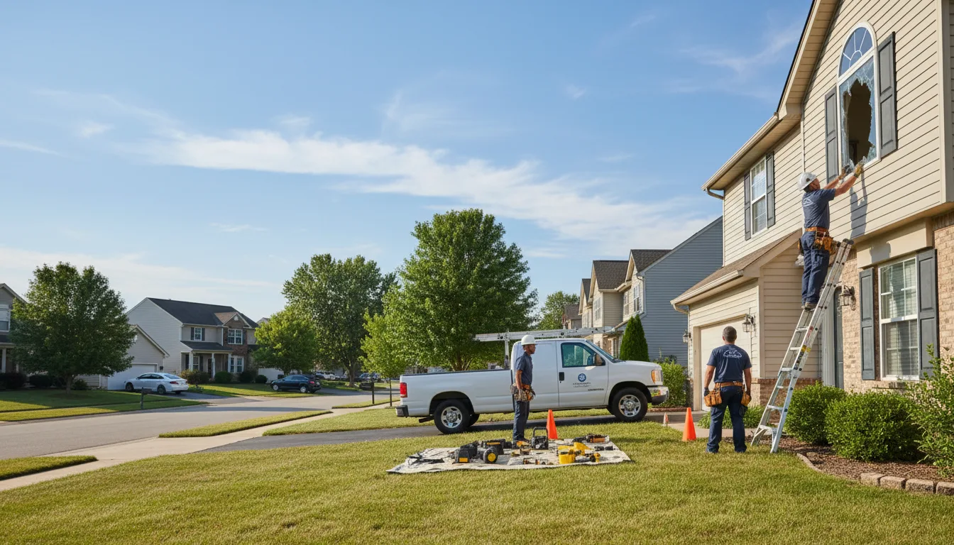 Expert window installer providing residential service in Valliant, OK
